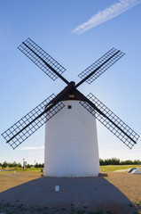 Fototapeta na wymiar Windmill front view