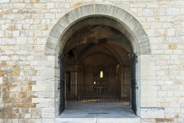 Entrée chapelle saint Nicolas