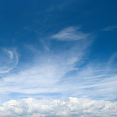 white fluffy clouds