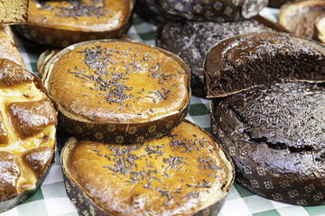 Typical Spanish cream pie