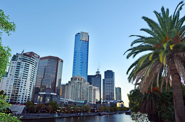 Fototapeta na wymiar Melbourne Southbank - Victoria