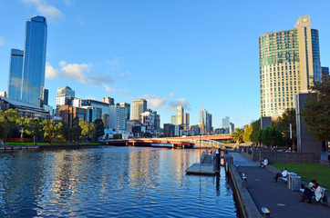 Fototapeta na wymiar Yarra River - Melbourne
