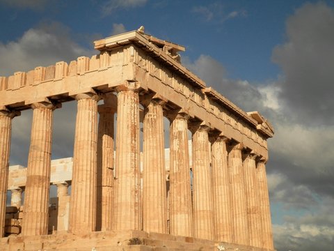 Greek Temple Athens Parthenon