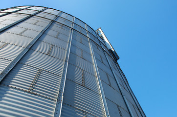 Fototapeta na wymiar Grain Elevators