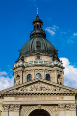 Fototapeta na wymiar St. Stephen's basilica, Budapest, Hungary