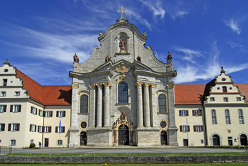 Fototapeta na wymiar Münster Zwiefalten