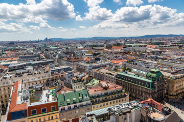 Panorama of Vienna from St. Stephen's Cathedral