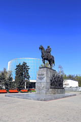 Monument of Russian military leader Mikhail Kutuzov
