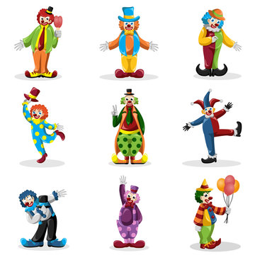 Clown icons