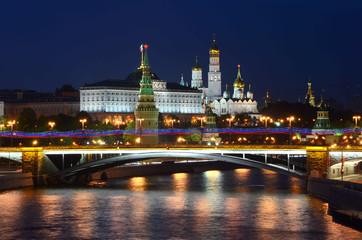 Ночная Москва, Кремль