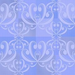 Fototapeta na wymiar Abstract ornament seamless pattern background
