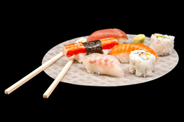 Japanese seafood sushi