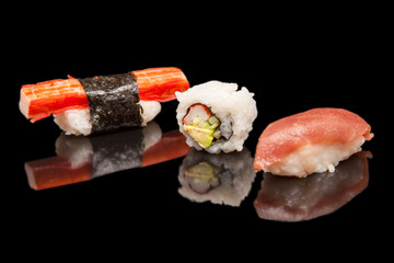 Japanese seafood sushi
