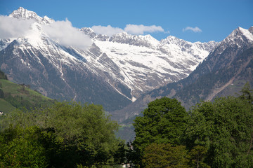 Fototapeta na wymiar Texelgruppe, Südtirol, Italien