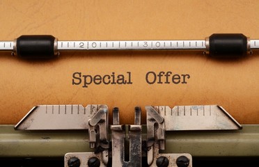 Special offer