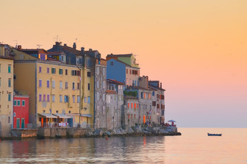 Obraz premium Coastal town of Rovinj, Istria, Croatia.