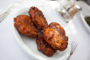 Greek dish - tomato balls