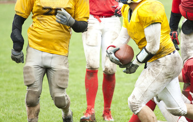 American football match