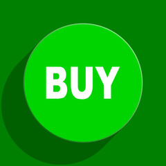 buy green flat icon