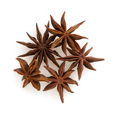 anise star on white