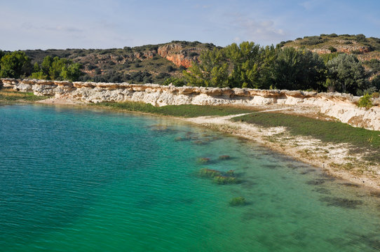 Lengua lagoon, Ruidera Natural Park, Castilla La Mancha (Spain)