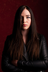 Naklejka premium Confident beauty.