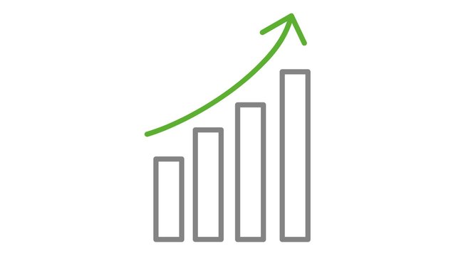 Chart Kurve Erfolg B&ouml;rse Umsatz Gewinn Diagramm