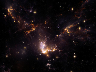Fototapeta na wymiar Światła z Kosmosu