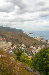 Fototapeta na wymiar Aerial view of Santa Cruz de Tenerife. Spain