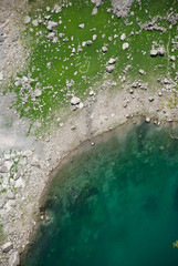 Imotski, famous Blue Lake in Croatia