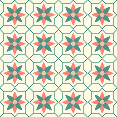 Seamless Colourful Ornament Tiles