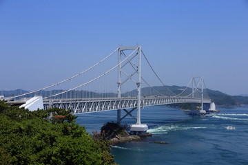 Onaruto Bridge in Tokushima, Japan