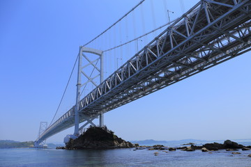 Onaruto Bridge in Tokushima, Japan