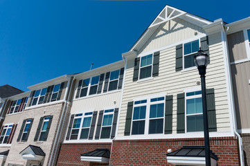 Row of  town homes