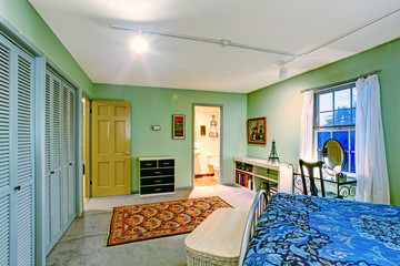 Master bedroom interior