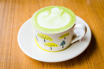 Green tea latte