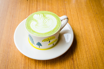 Green tea latte