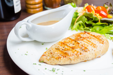 Grilled chicken breast