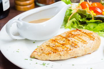 Grilled chicken breast