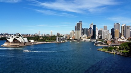 Naklejka premium Sydney City et Opera