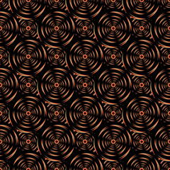 Fototapeta premium Design seamless colorful decorative spiral pattern