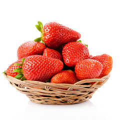 Strawberry isolated on white background