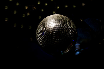 Fototapeta na wymiar Party Lights disco ball