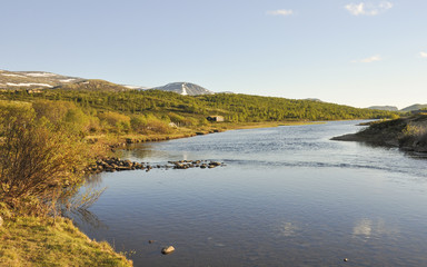 Hageseter, Dovrefjell, Nationalpark, Sommer,  Norwegen