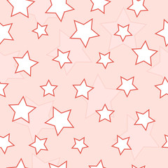 Obraz premium Seamless background with stars