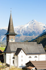 Fototapeta na wymiar Rueras, canton Graubunden, Switzerland