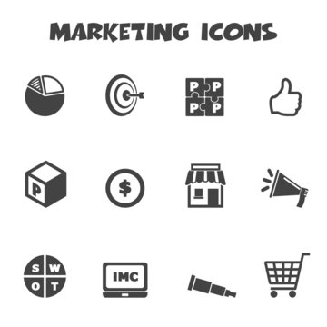 marketing icons