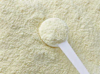 baby infant food powder milk spoon