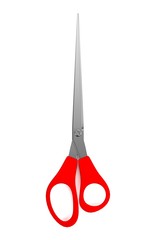 realistic 3d render of scissors