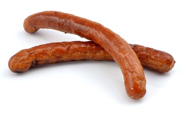 kiełbaski smażone